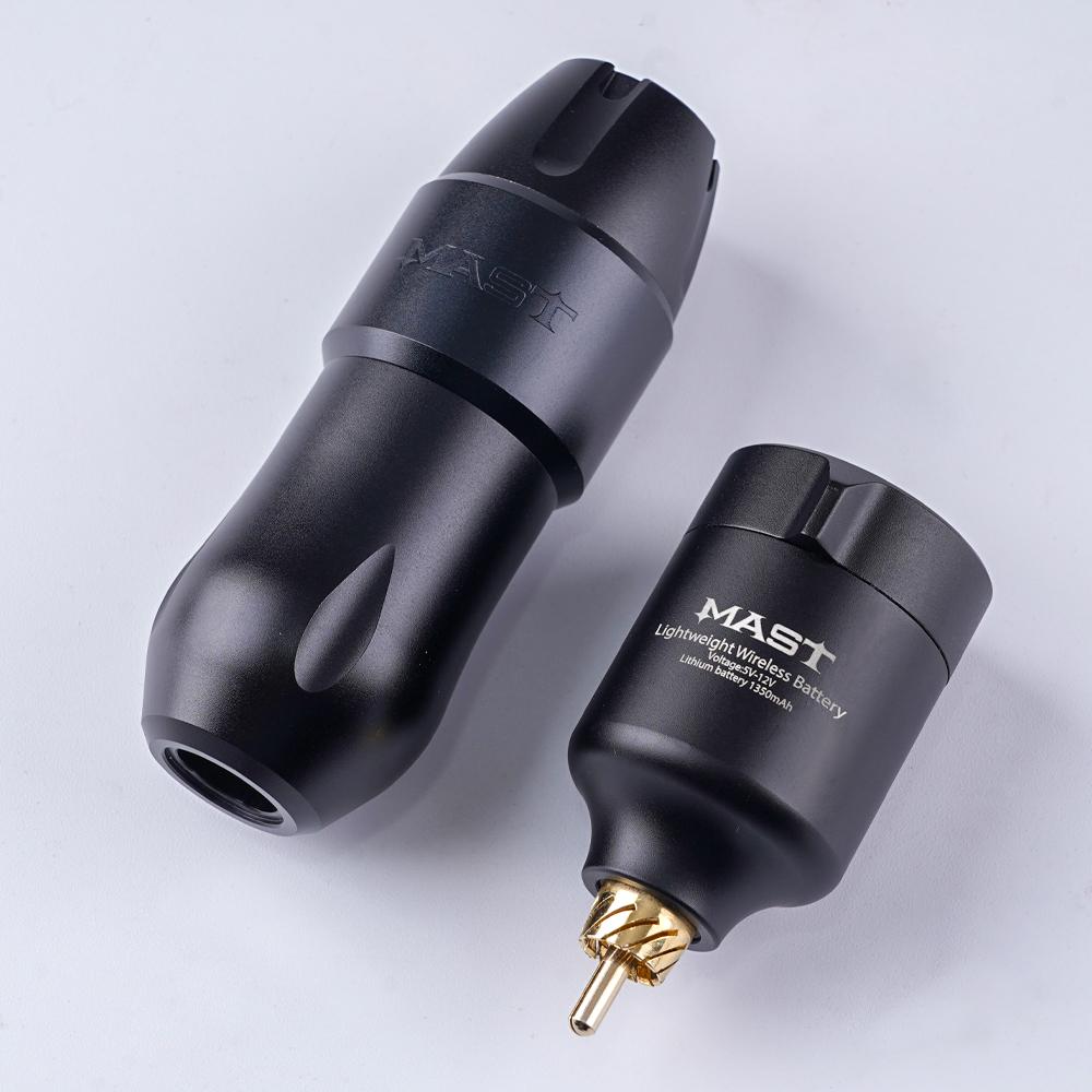 Mast Tour Pro Rotary Tattoo Pen Machine T1 Wireless Battery Kit - Dragonhawktattoos
