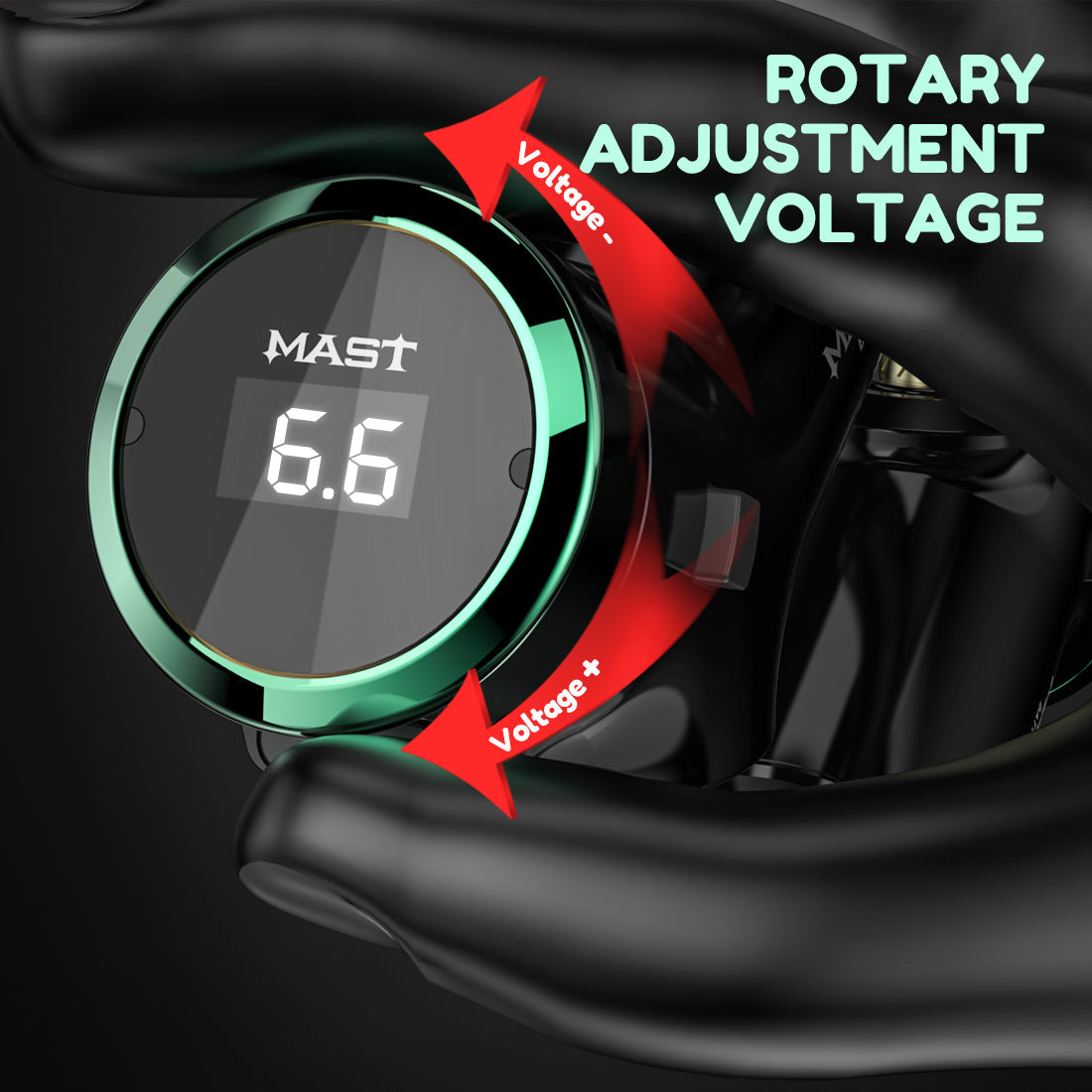 Mast T3 ワイヤレス タトゥー バッテリー