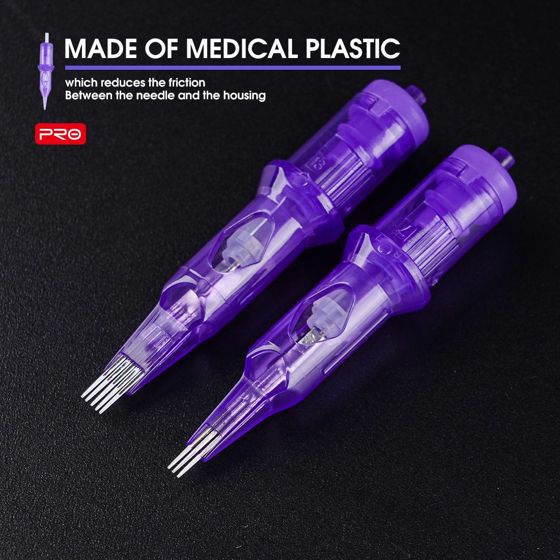 タトゥー　カートリッジ　刺青　mast pro Mast Pro Tattoo Cartridges Needles Permanent Makeup SMP 0.20MM