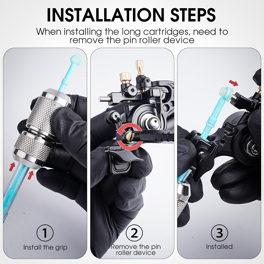 WJX W500 Rotary Soft Hard Adjustable Professional Tattoo Machine - Dragonhawktattoos