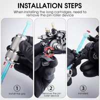 WJX W500 Rotary Soft Hard Adjustable Professional Tattoo Machine - Dragonhawktattoos