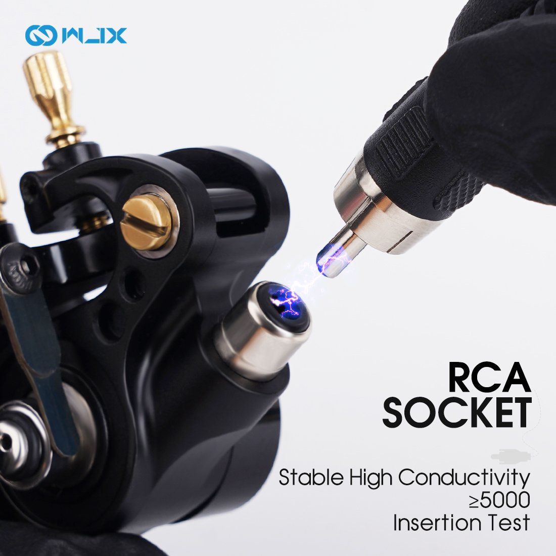 WJX W500 Rotary Soft Hard Adjustable Professional Tattoo Machine - Dragonhawktattoos