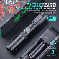 Dragonhawk X4 Wireless Tattoo Pen Machine - Dragonhawktattoos