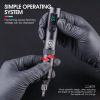 Dragonhawk X4 Wireless Tattoo Pen Machine - Dragonhawktattoos