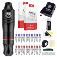 Dragonhawk Atom Rotary Pen Tattoo -Maschine mit Tinte Set