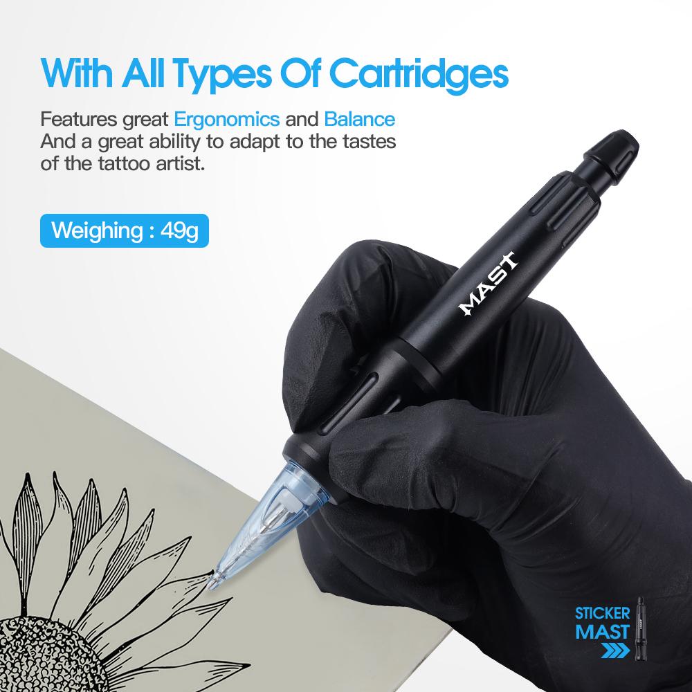Wholesale Mast Sticker Tattoo Cartridges Hand Poke Machine Tool Supply - Dragonhawktattoos
